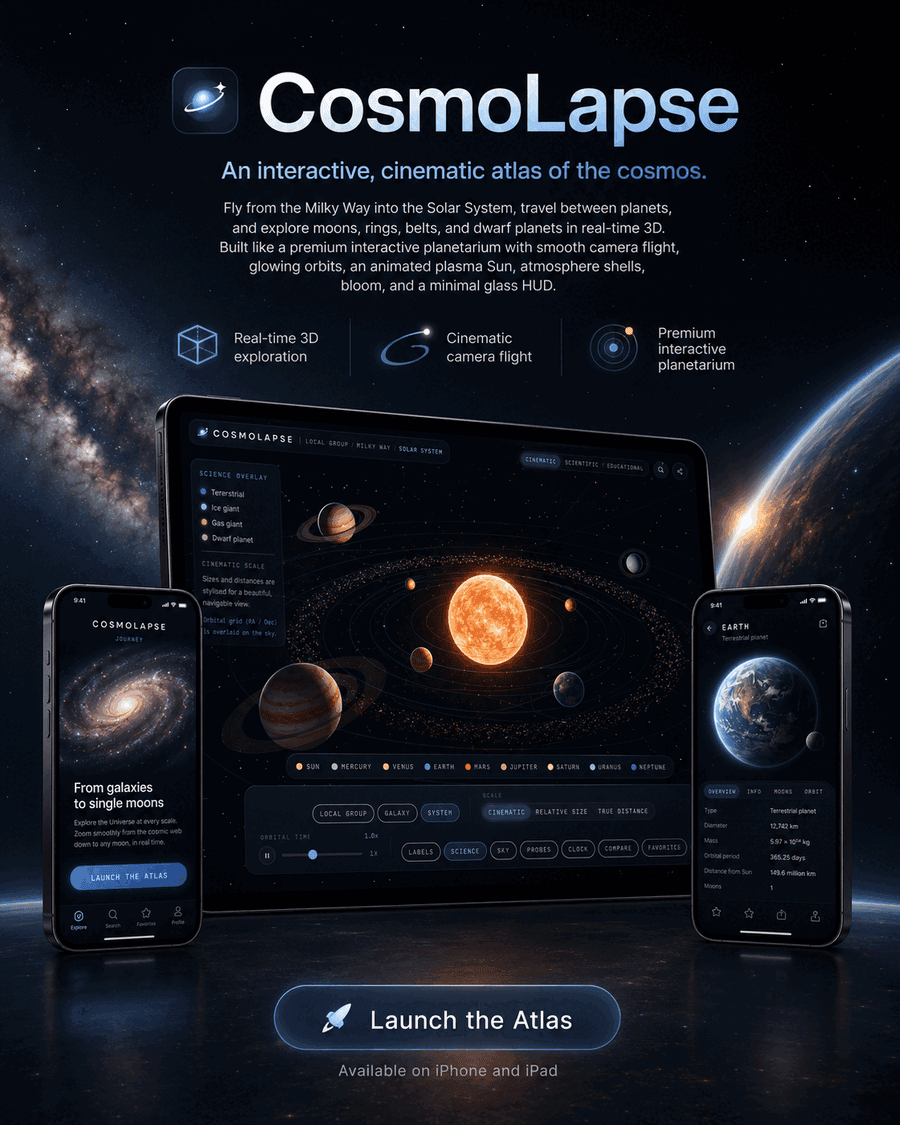 CosmoLapse screenshot