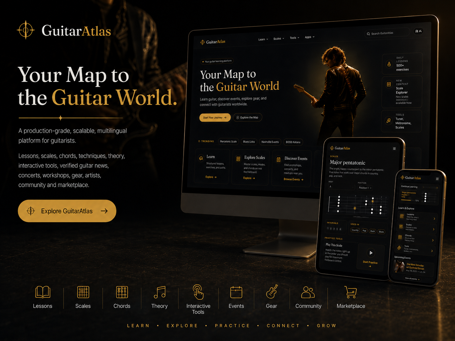 GuitarAtlas screenshot