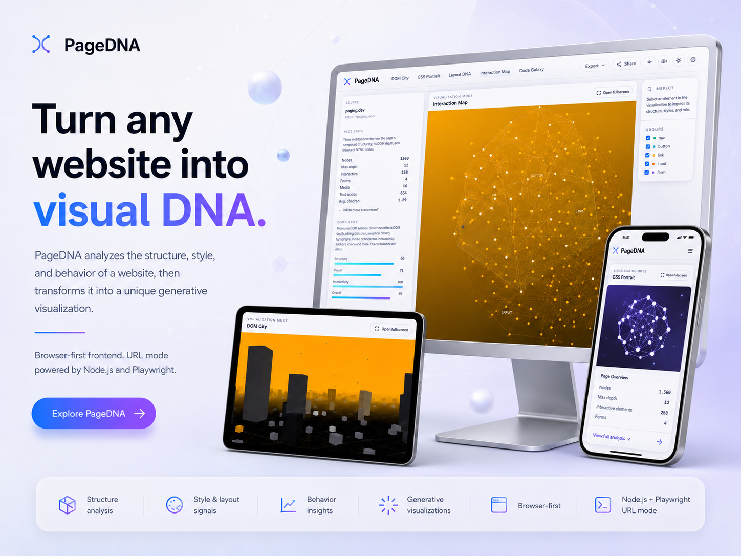 PageDNA screenshot